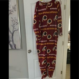 NFL Washington Redskins One Piece Pajamas, XL